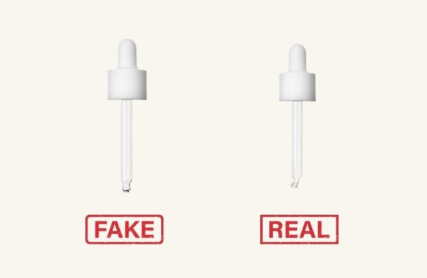 Phân biệt bằng đầu vòi hút serum