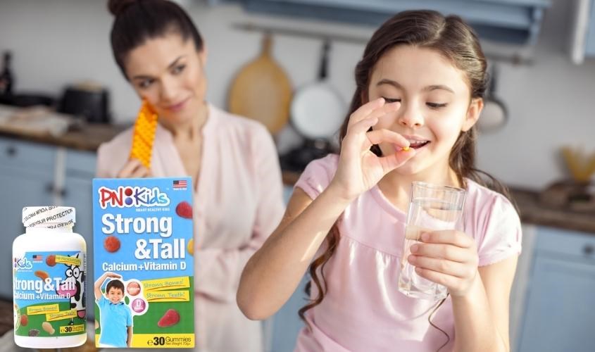 Viên nhai PN Kids Strong & Tall phát triển xương và răng 30 viên