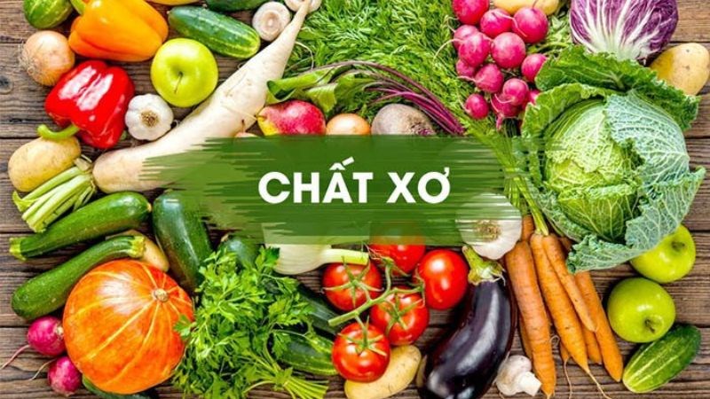 Chất xơ có vai trò kiểm soát quá trình tiêu hóa