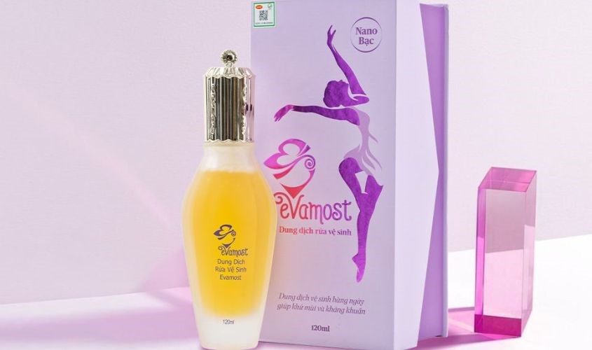 Dung dịch vệ sinh Evamost là sản phẩm thuộc Công ty Cổ phần dược Nature Việt Nam Dung dịch vệ sinh Evamost là sản phẩm thuộc Công ty Cổ phần dược Nature Việt Nam