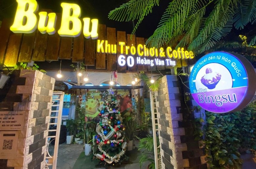 cafe BUBU cung cấp khu vui chơi cho trẻ em ở Nha Trang