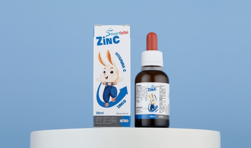 Siro Smartbibi ZinC bổ sung kẽm, vitamin C giúp tăng sức đề kháng 30 ml