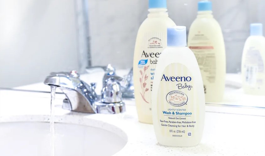 Aveeno Baby Gentle Wash & Shampoo an toàn, lành tính với làn da