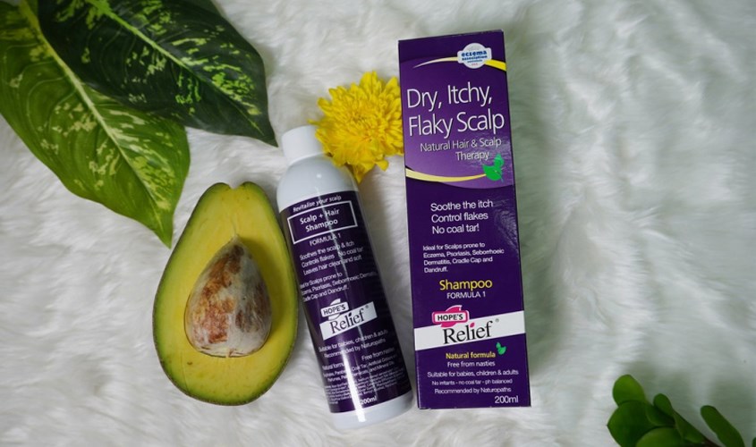 Hope’s Relief Itchy Flaky Scalp Shampoo hỗ trợ chăm sóc da bé bị viêm da tiết bã