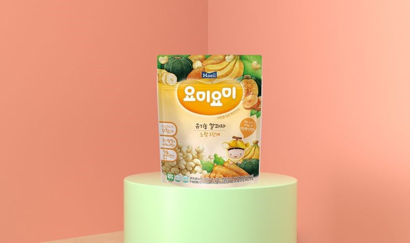 Bánh ăn dặm Organic Maeil Yummy Yummy 