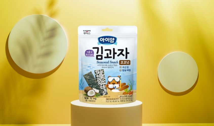 Bánh ăn dặm Ayimeal YumYum Lave rong biển