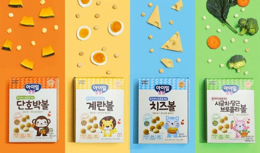 Những hương vị tự nhiên như trái cây, rau củ sẽ giúp kích thích vị giác của bé