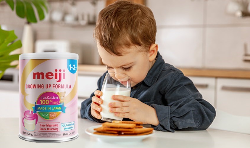 Sữa bột Meiji Growing Up Formula 800g (12 - 36 tháng)