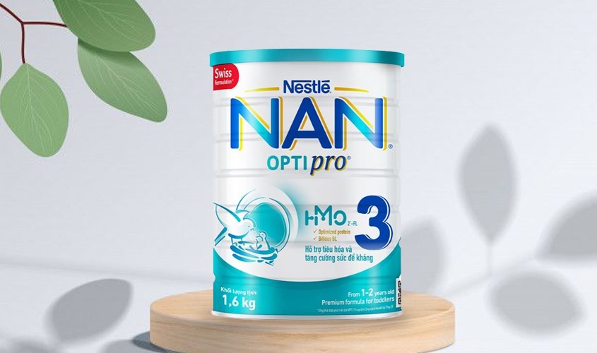 Sữa bột NAN Optipro số 3 1.6 kg (12 - 24 tháng)