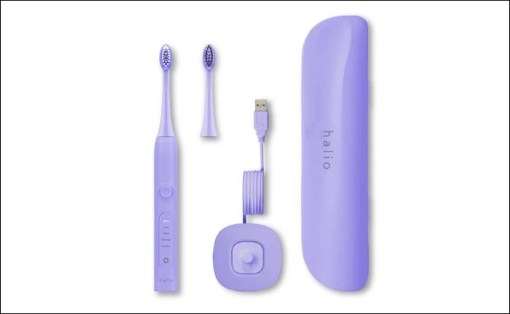 Bàn chải điện Halio Sonic Whitening có tần số rung lên đến 31.000 nhịp/phút giúp vệ sinh răng miệng hiệu quả