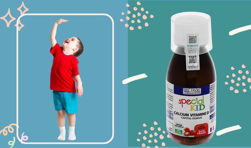  Siro Special Kid Calcium Vitamin D phát triển chiều cao 125 ml