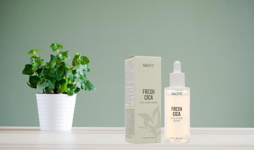 Tinh chất làm dịu và phục hồi da chiết xuất Rau Má Nacific Fresh Cica 50 ml