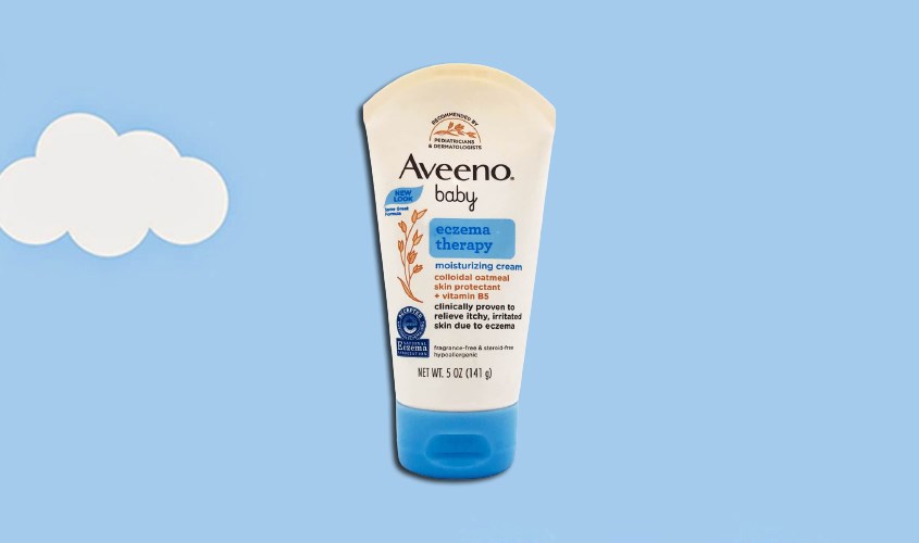 Kem bôi chàm ở trẻ em Aveeno Baby Eczema Therapy Moisturizing Cream 141g