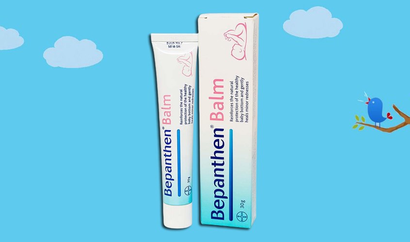 Kem trị khô da Bepanthen Balm Bayer 30g