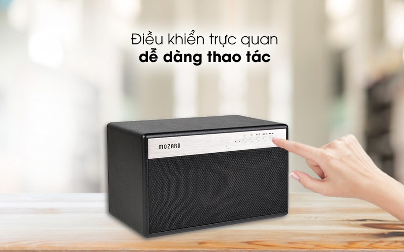 Thiết kế chắc chắn, màu đen thanh lịch