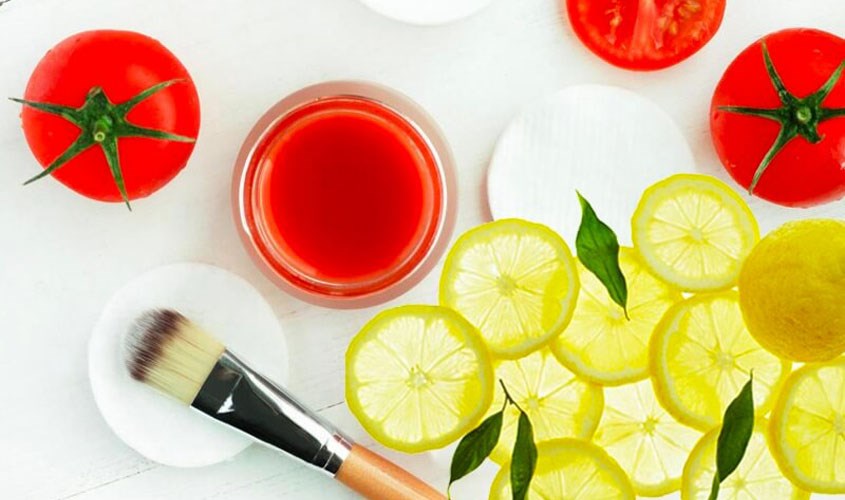 Mặt nạ cà chua và chanh tươi trẻ hóa làn da Mặt nạ cà chua và chanh tươi trẻ hóa làn da