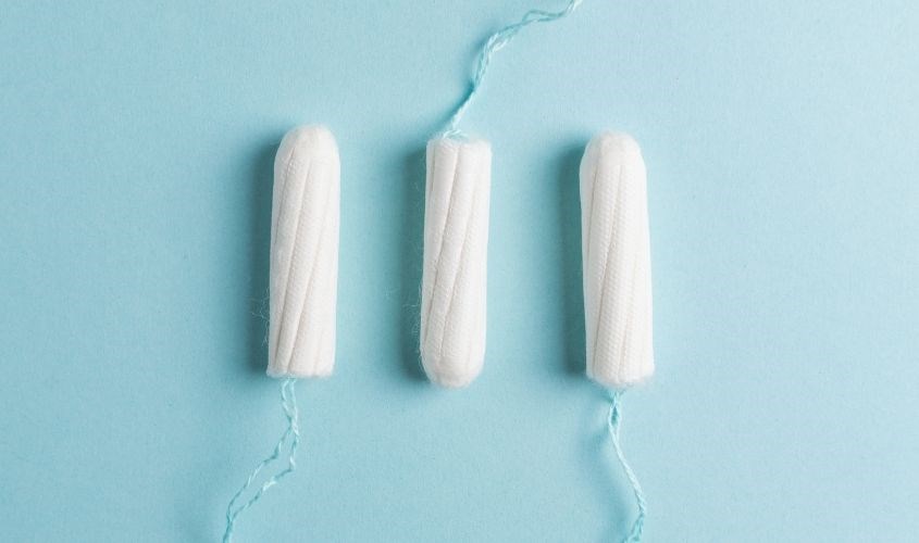 Tampon có chiều dài  trung bình từ 4 - 5cm