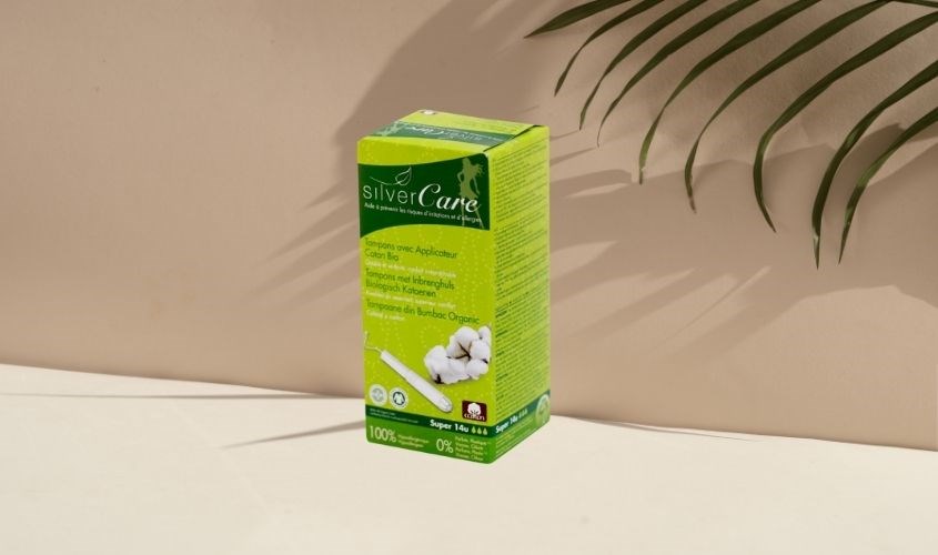 Tampon Silvercare Super Plus đến từ Tây Ban Nha