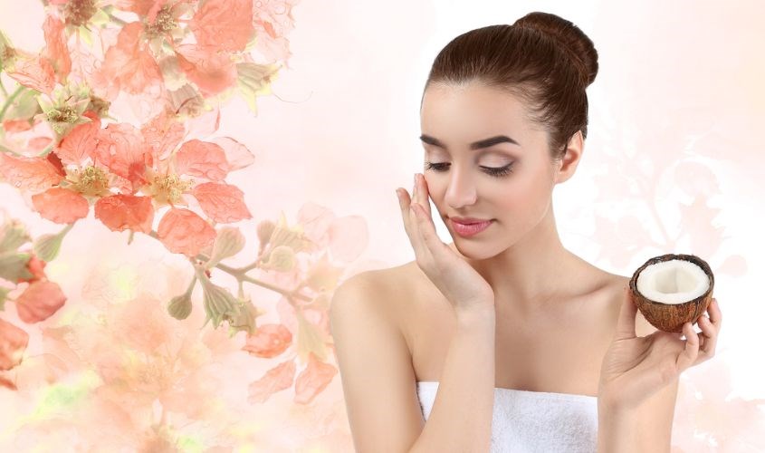 Chăm sóc da cho mẹ bầu bằng dầu dừa