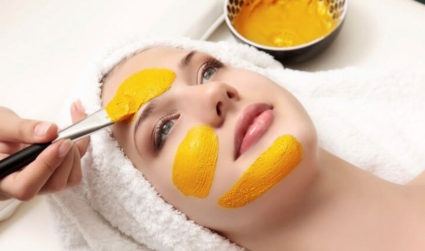 Mặt nạ nghệ, mật ong cho bà bầu