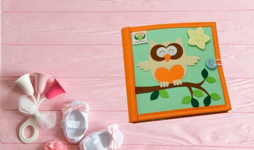 Sách vải giúp bé có thể nhận biết được thế giới bên ngoài