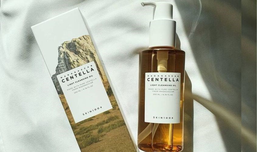 Dầu tẩy trang chiết xuất Rau Má Skin1004 200 ml