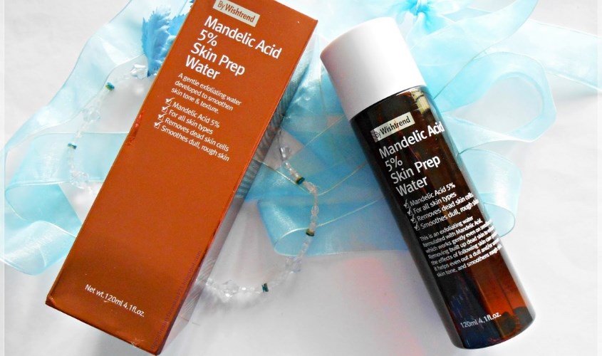 Dung dịch tẩy tế bào chết da mặt By Wishtrend Mandelic Acid 5% Skin Prep Water 120 ml