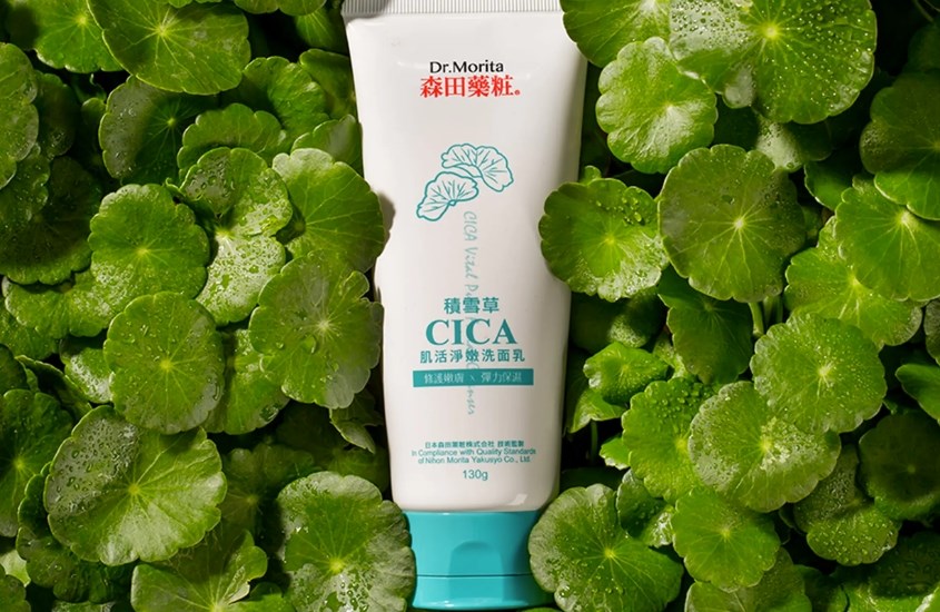 Sữa rửa mặt chiết xuất Rau Má Dr. Morita CICA Vital Pure Facial Cleanser 130g