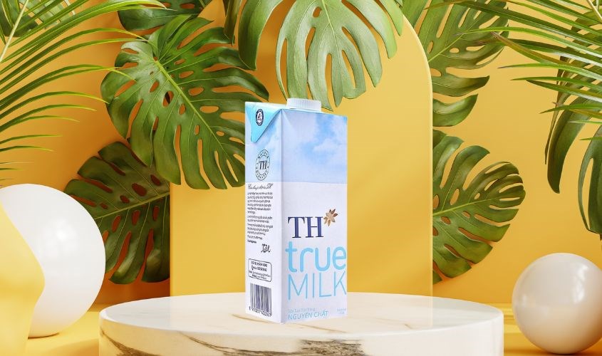 Sữa tươi TH true MILK không đường 1 lít (từ 1 tuổi)