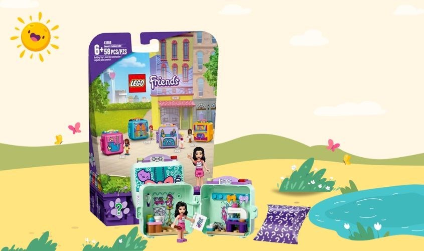 Đồ chơi lắp ráp hộp phụ kiện ngày hè của Emma Lego Friends