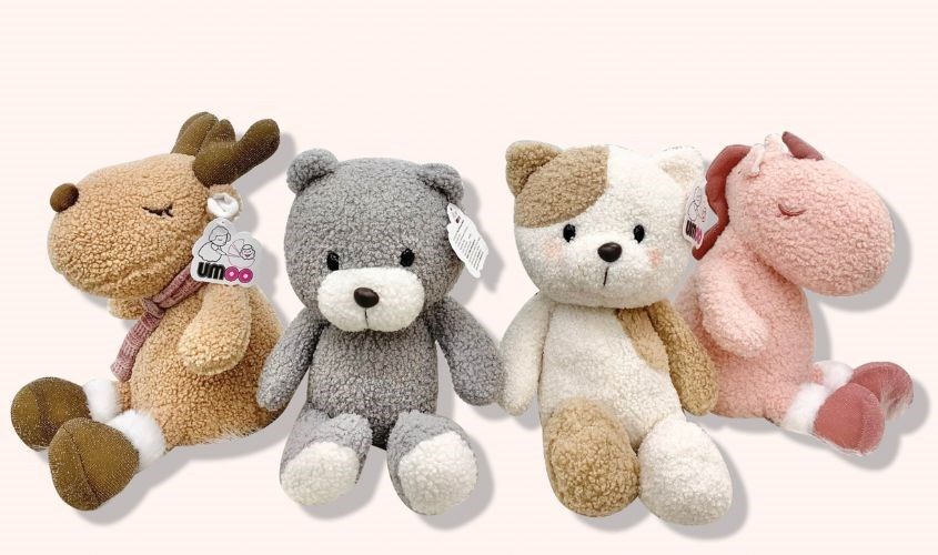 Gấu bông đáng yêu tặng bé gái 9 tuổi