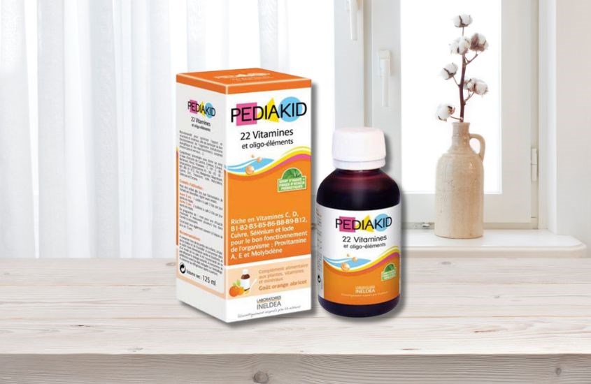iro Pediakid 22 Vitamines bổ sung vitamin và khoáng chất 125 ml (từ 1 tuổi)