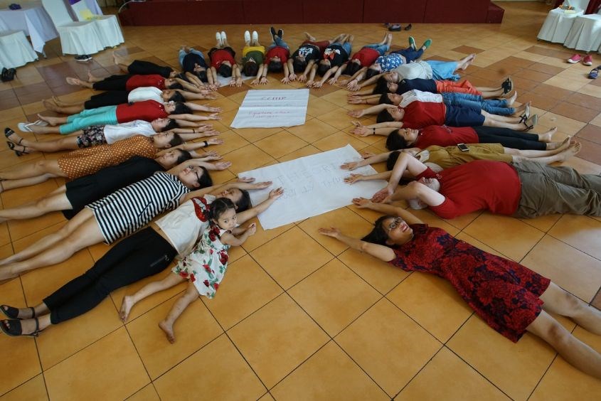 Hoạt động của giáo viên và học sinh Trường Sáng kiến Sức khỏe Dân số Trường dạy trẻ tự kỷ Sáng kiến Sức khỏe Dân số