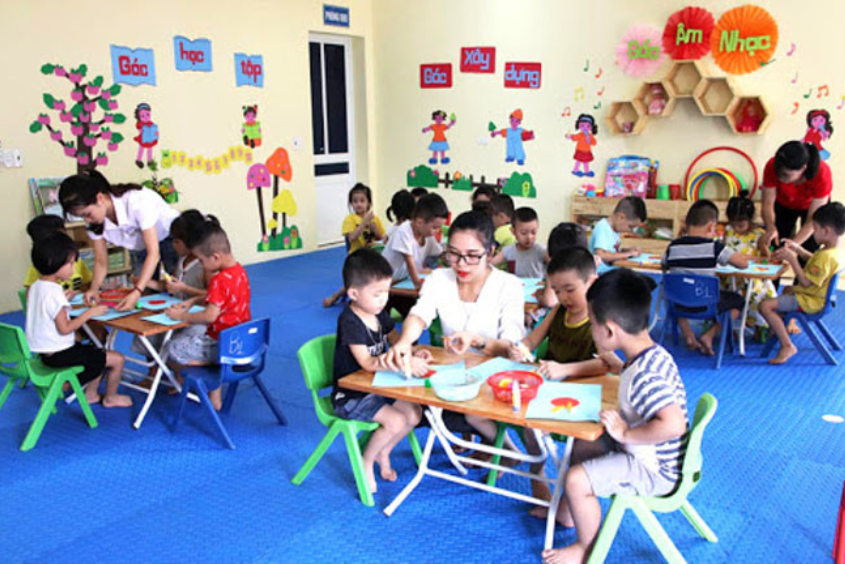 Trường mầm non cánh én tuổi thơ Canary quận 6