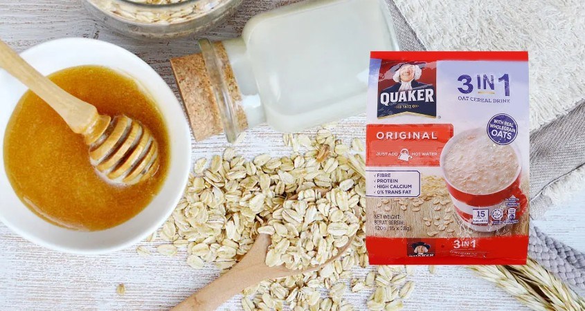 ẩy tế bào chết bằng mật ong và Lốc 4 hộp sữa chua không đường TH true YOGURT 100g