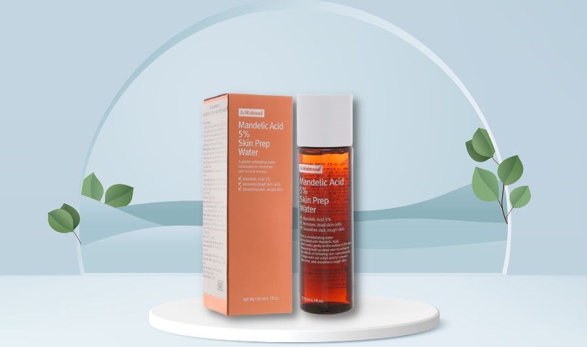 Dung dịch tẩy tế bào chết da mặt By Wishtrend Mandelic Acid 5% Skin Prep Water 120 ml