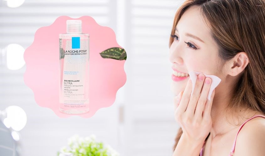 Nước tẩy trang làm sạch sâu và cấp ẩm La Roche-Posay Micellar Water 400 ml dành cho da nhạy cảm