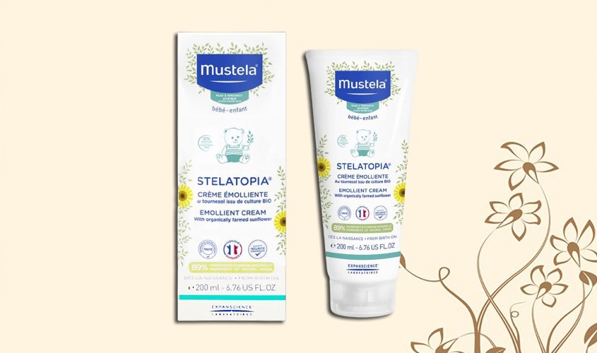 Kem trị viêm da cơ địa cho bé Mustela Stelatopia Emollient