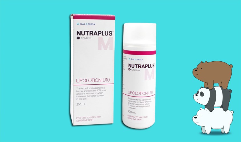 Kem dưỡng ẩm Nutraplus Lipolotion U10 10% Urea