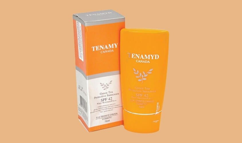 Kem chống nắng Tenamyd Green Tea Protective Sunscreen SPF42/PA++