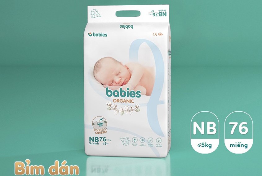 Tã dán Babies Organic