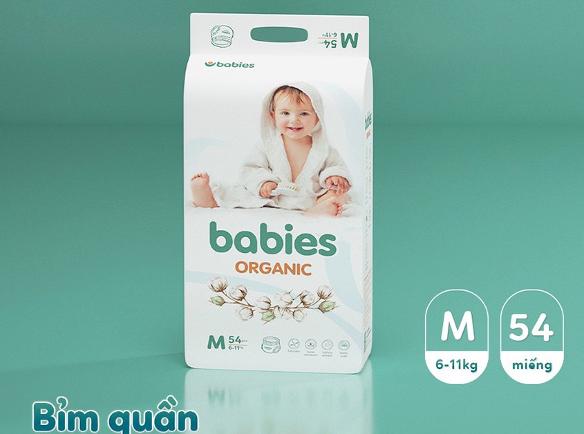 Tã quần Babies Organic