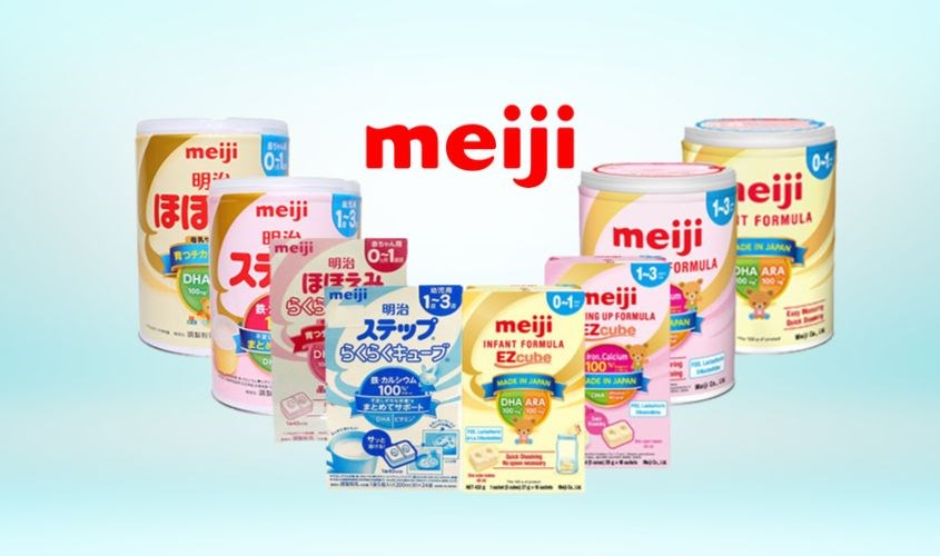 Meiji thương hiệu nổi tiếng hàng đầu Nhật Bản