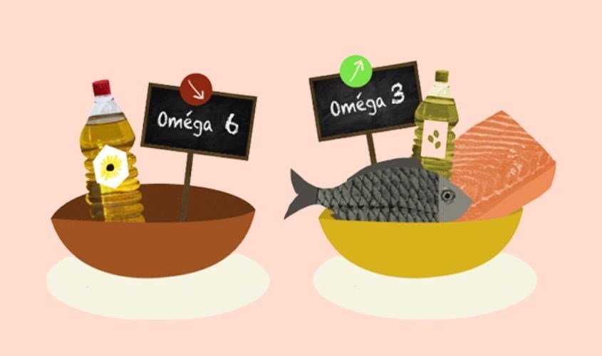 Vitamin F là sự kết hợp của 2 loại chất béo tốt omega 3 và omega 6