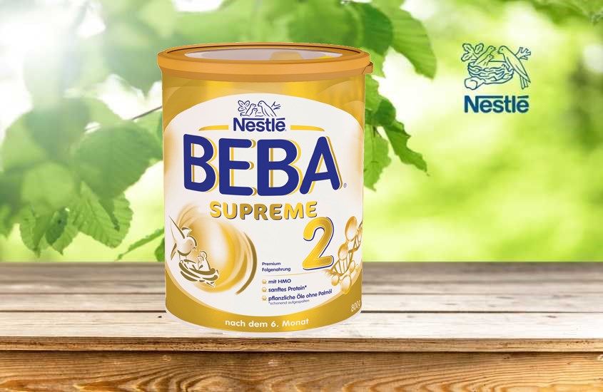 Sữa Beba thương hiệu Đức của tập đoàn Nestle