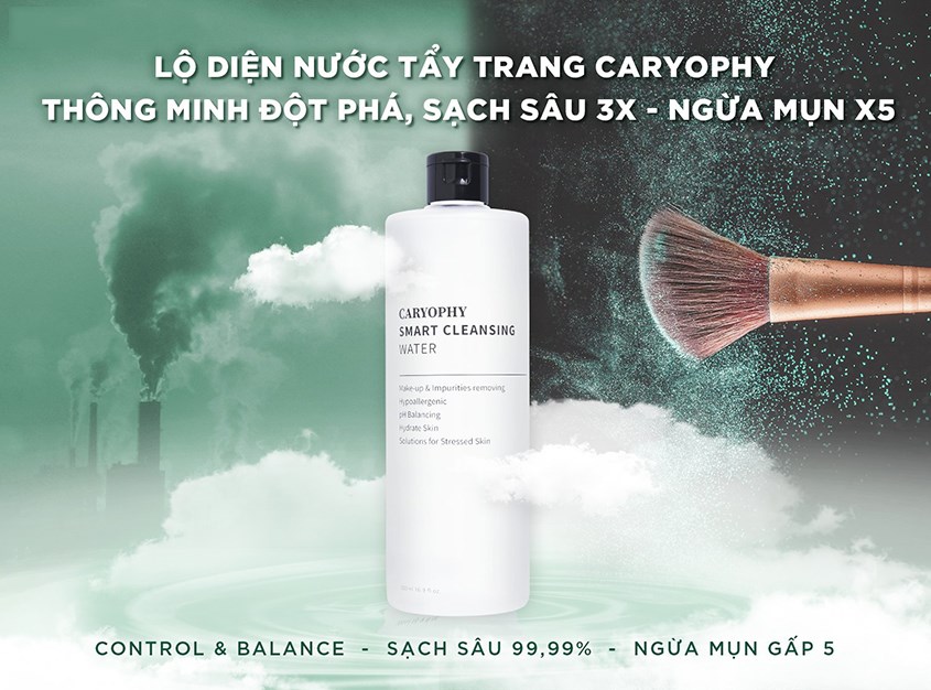 Sản phẩm giúp tẩy sạch toàn lớp trang trang điểm, không gây khô rát da