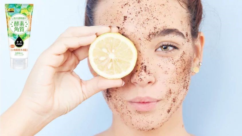 Gel tẩy tế bào chết da mặt SexyLook có thành phần từ rau củ lành tính cho da