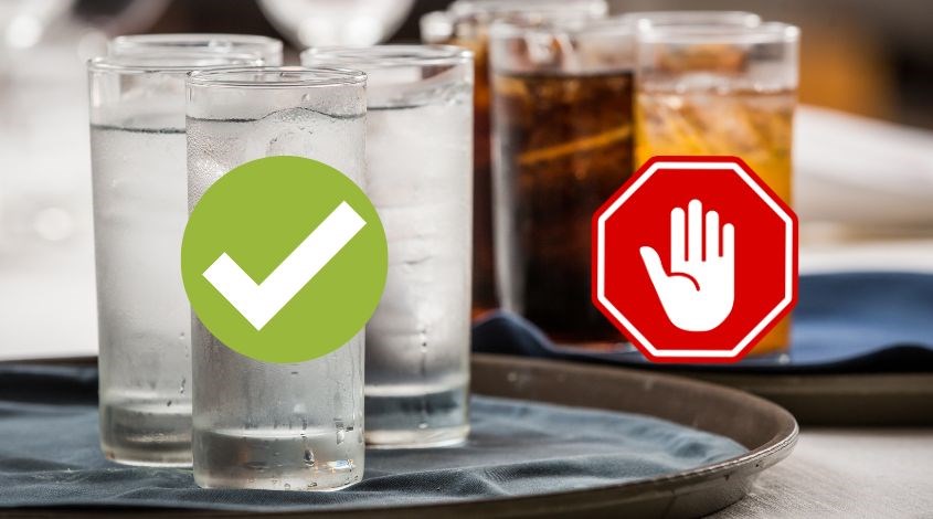 Uống thêm nước lọc, hạn chế nước ngọt