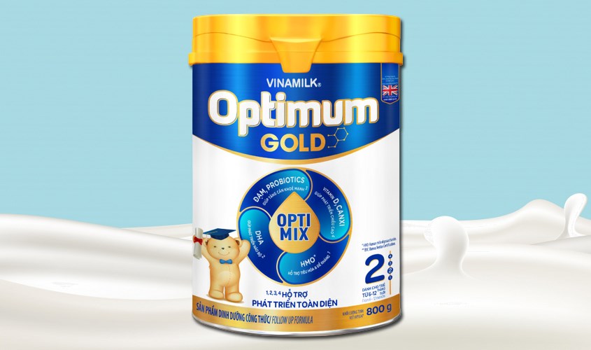 Sữa bột Vinamilk Optimum Gold số 2 400g (6 - 12 tháng)