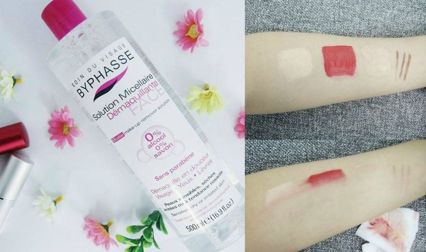 Tẩy trang Byphasse loại bỏ hoàn toàn lớp trang điểm
